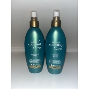 2X OGX Locking + Coconut Curls Finishing‎ Mist 6 oz DISCONTINUED